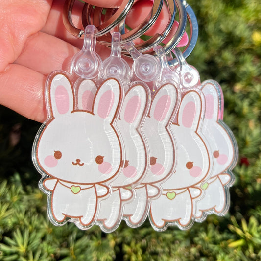 Kawaii Bunny Keychain