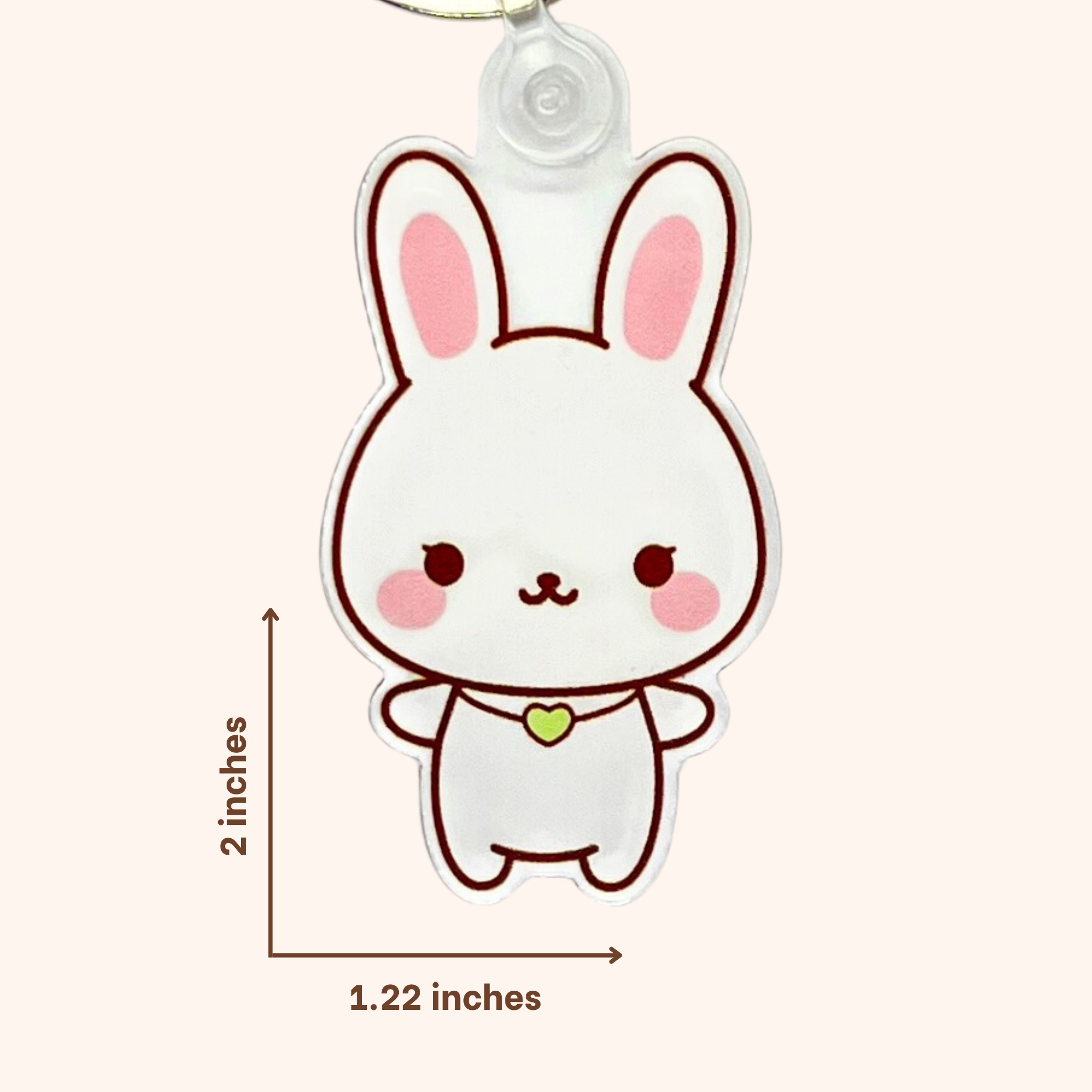 Cute Lola Bunny Kawaii Keychain — BOBA BLINKS